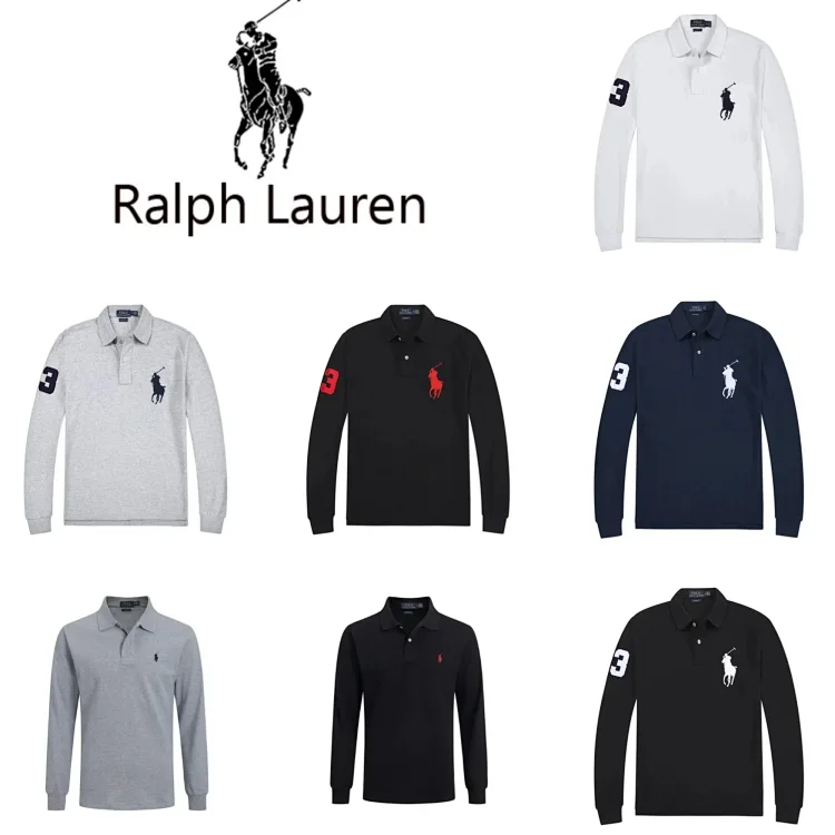 Ralph Lauren Big Pony Long Sleeve Polo S Sudadera con capucha
