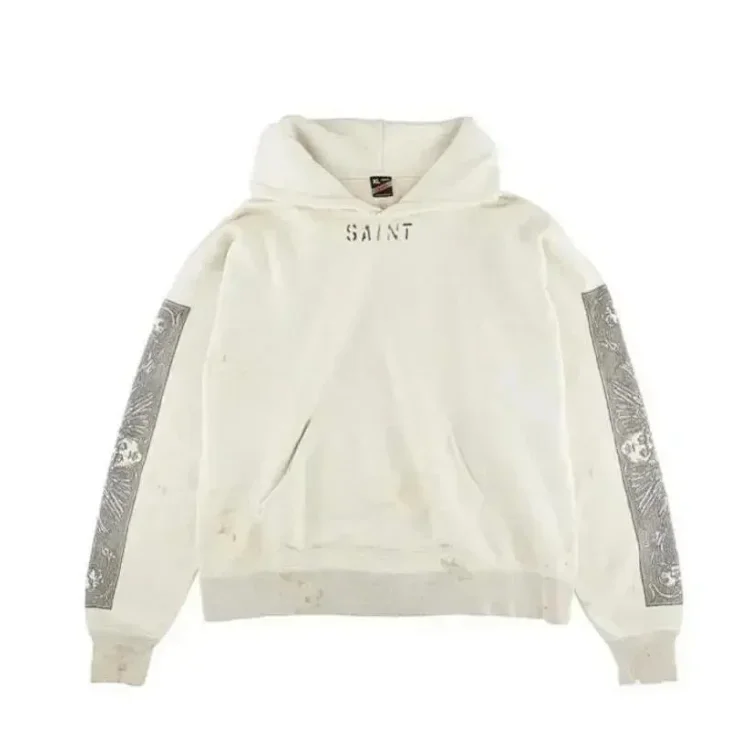 Saint Michael American Style Retro Figur Hoodie