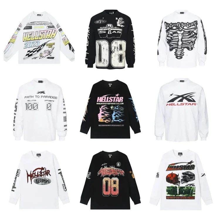Hellstar Long Sleeve T-Shirts styles Hoodie