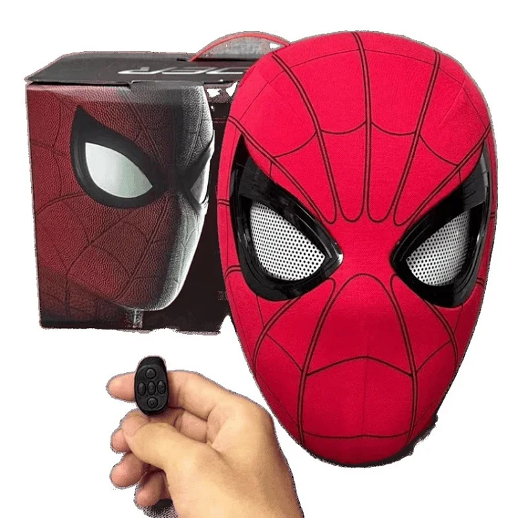 Spider Man headgear eyes movable manual Příslušenství