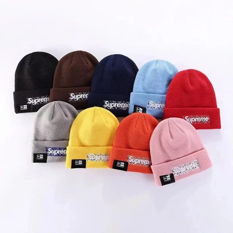 Supreme Box Logo Beanie styles Příslušenství