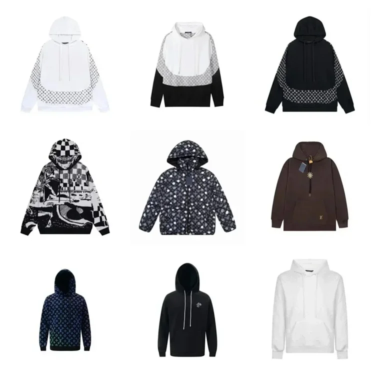 Louis Vuitton Monogram Hoodies style