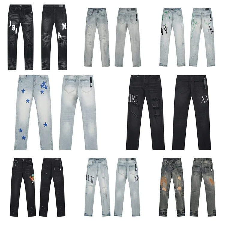 AMIRI Distressed Denim Jeans Pants