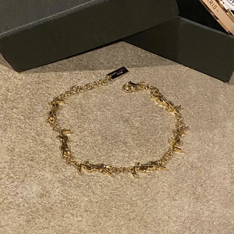 Saint Laurent Monogram Chain Bracelet Příslušenství