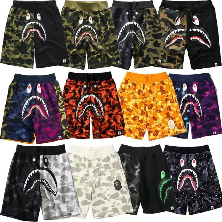 Bape Shark Camo Shorts styles