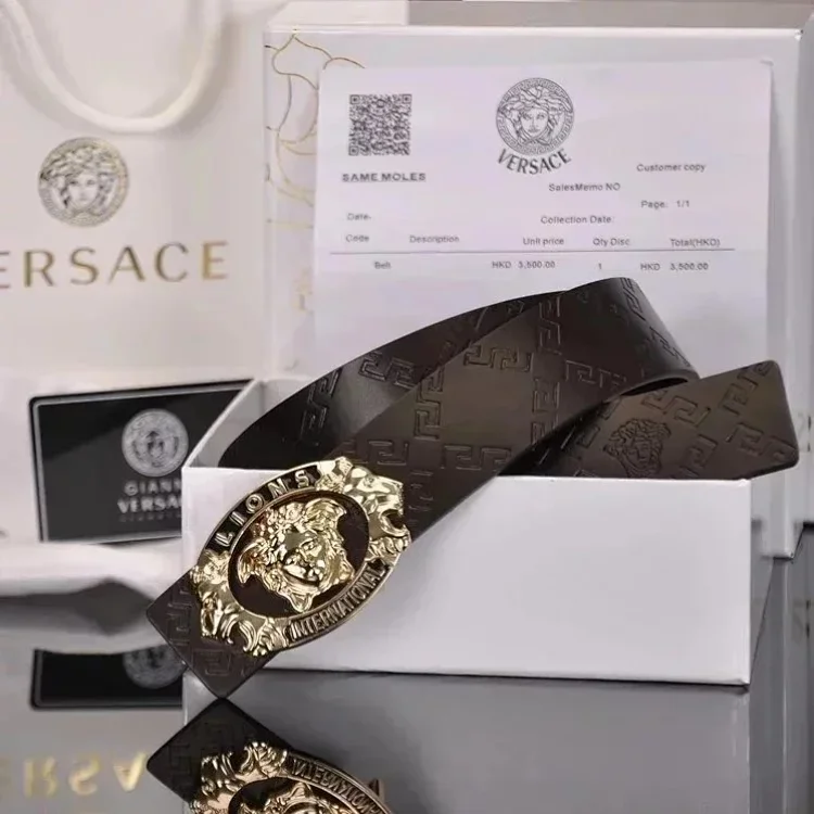 Versace Medusa Head Belt styles