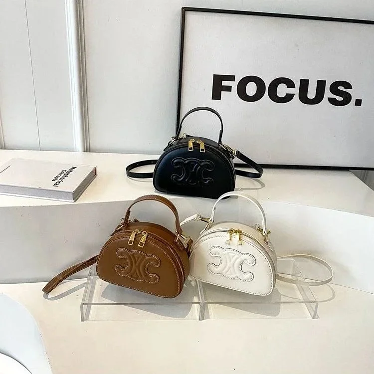 Celine Triomphe Half Moon Bag styles