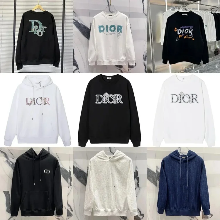 Dior Oblique Hoodies Sweaters styles