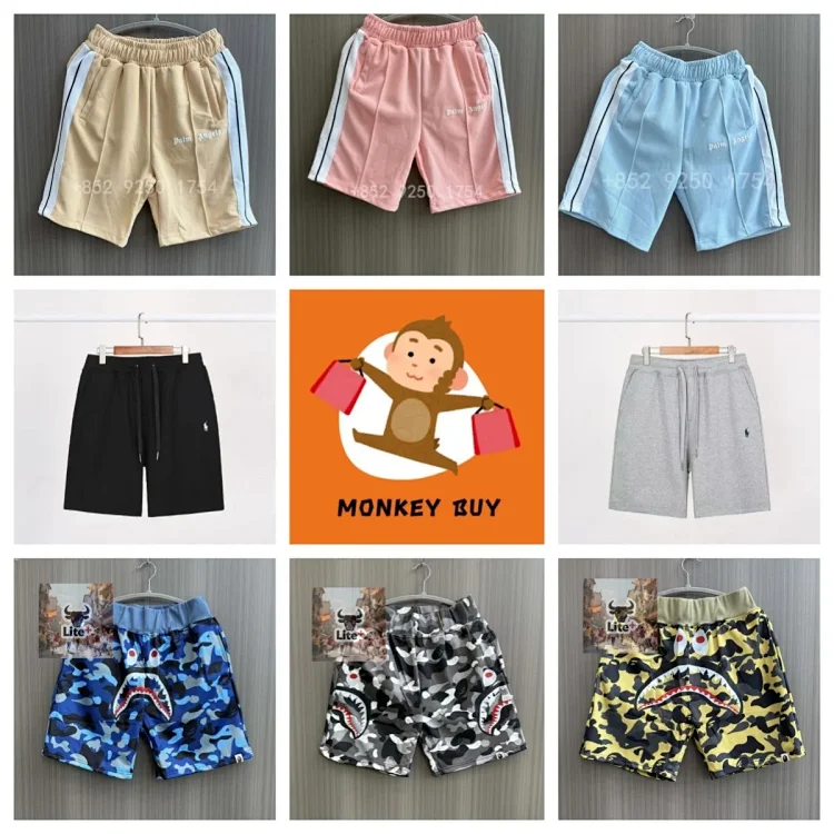 Palm Angels BAPE Ralph Lauren Ami shorts
