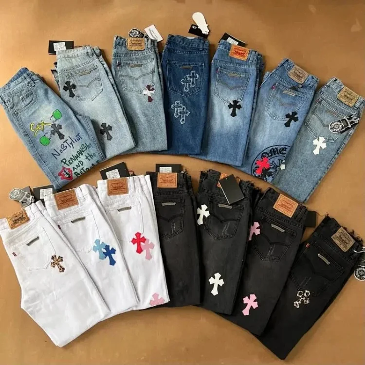 VAQUEROS CHROME HEARTS Byxor