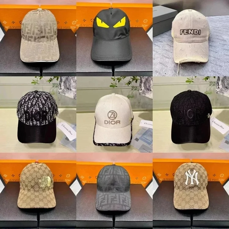 Dior cap TOP 40 style Příslušenství