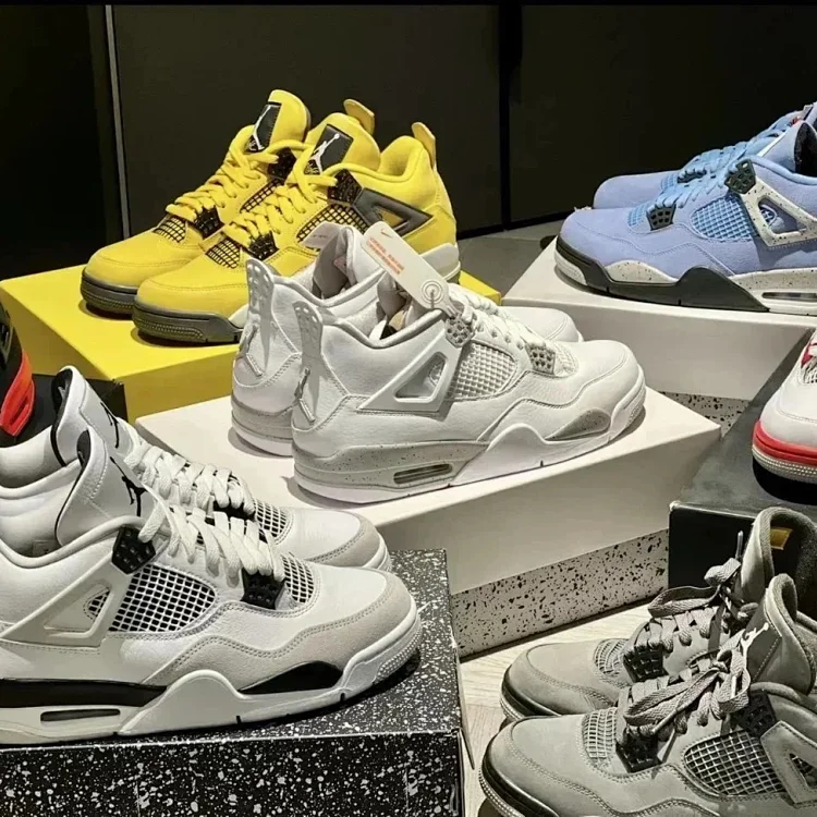 JORDAN 4 good quality Sneakers