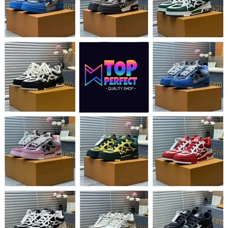 LV Louis Vuitton trainer skate shoes Sneakers