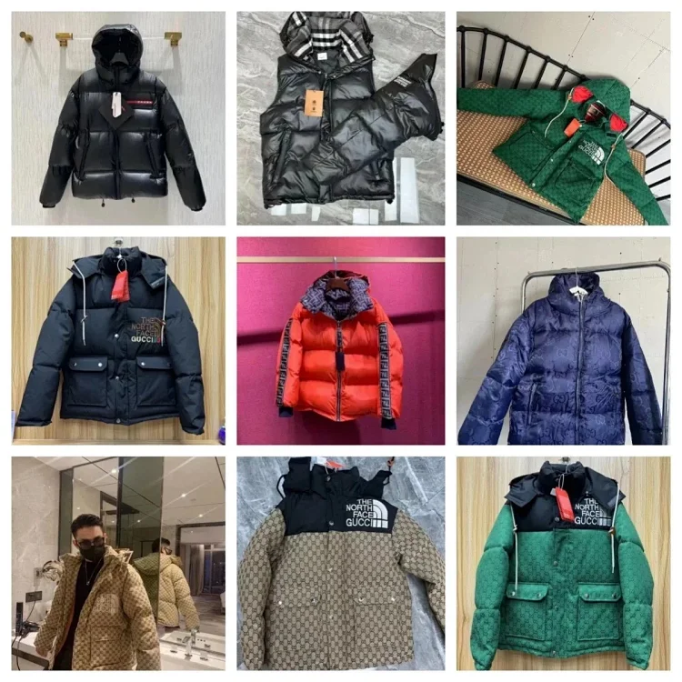 Designer down jacket Clothing