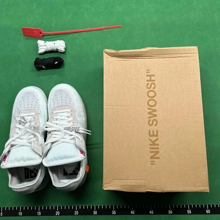 TOP-OFF WHITE NK AF1 Sneakers