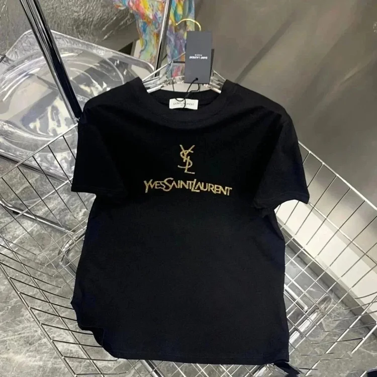 Saint Laurent Versatile Short Sleeves T-Shirt