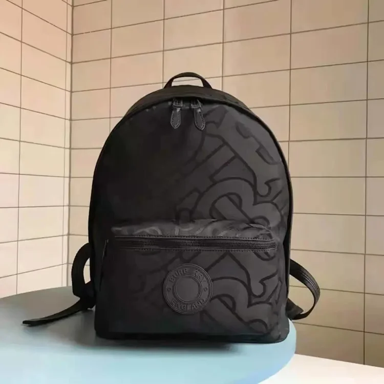 BURBERRY Monogram Print Backpack styl Bag