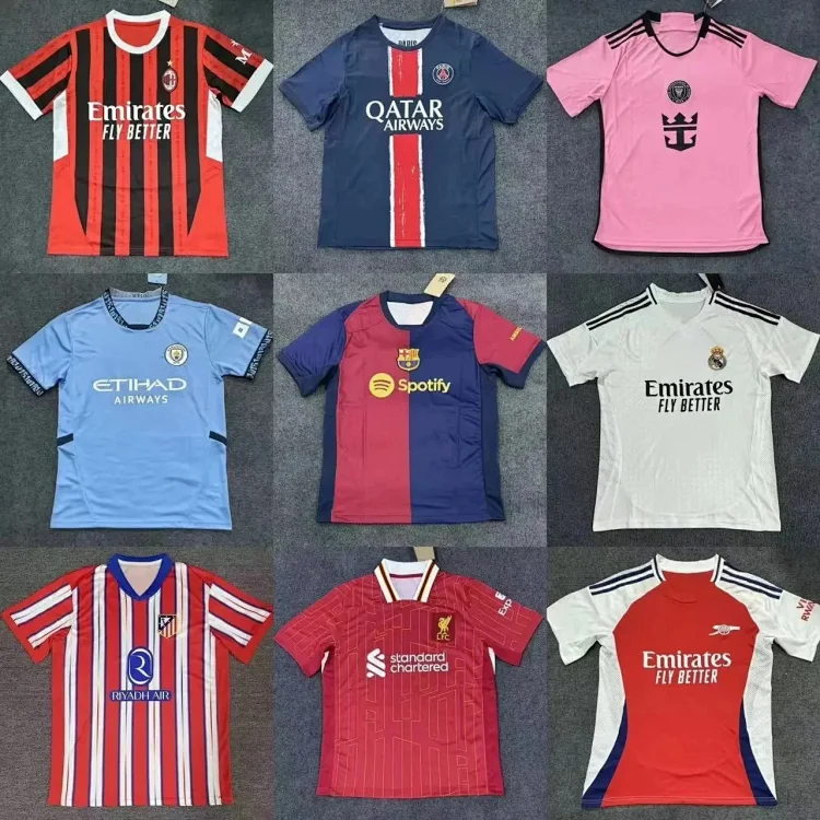 wholesale fan version club jersey footb Tシャツ