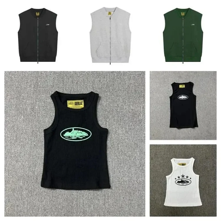 Corteiz vest Shorts styles T-shirt