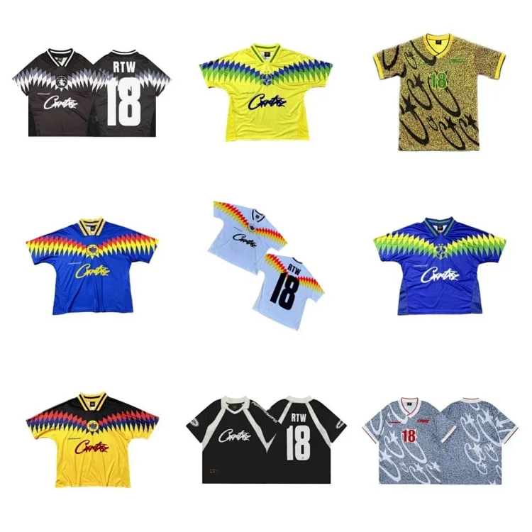 Corteiz club America style jersey T-shirt