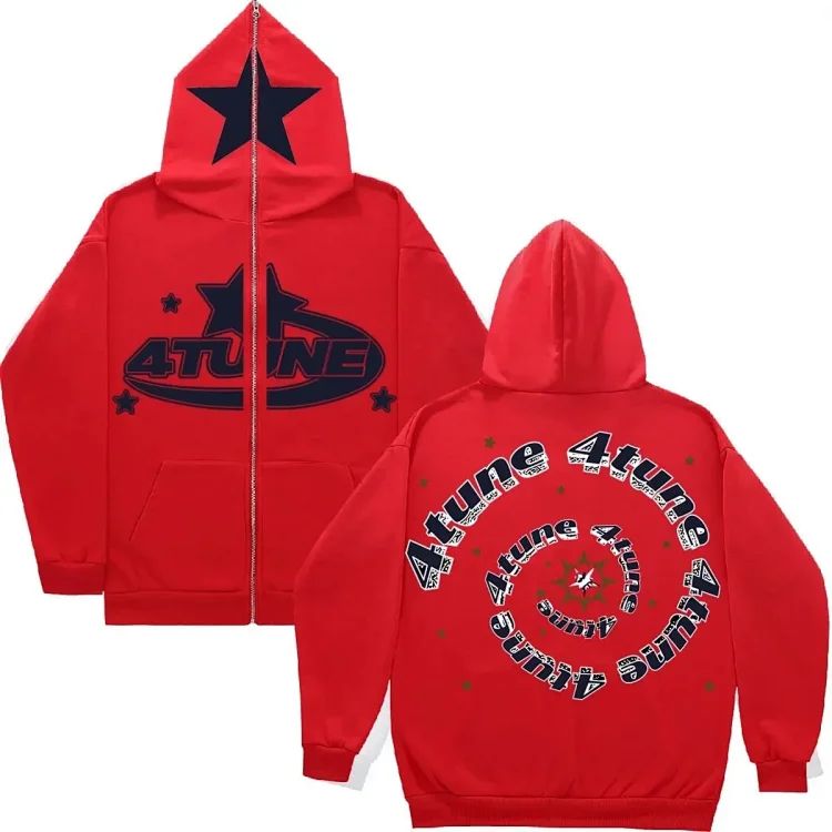 Tune Star Spiral Hoodie styles Clothing