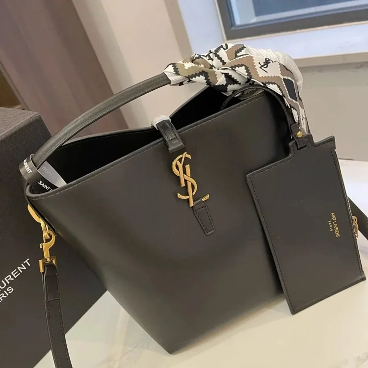 Saint Laurent YSL Monogram Tote Bag