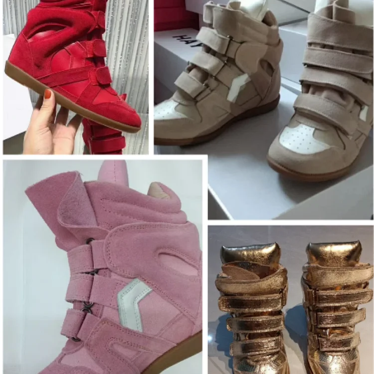 MAYA Wedge High Sneakers styles