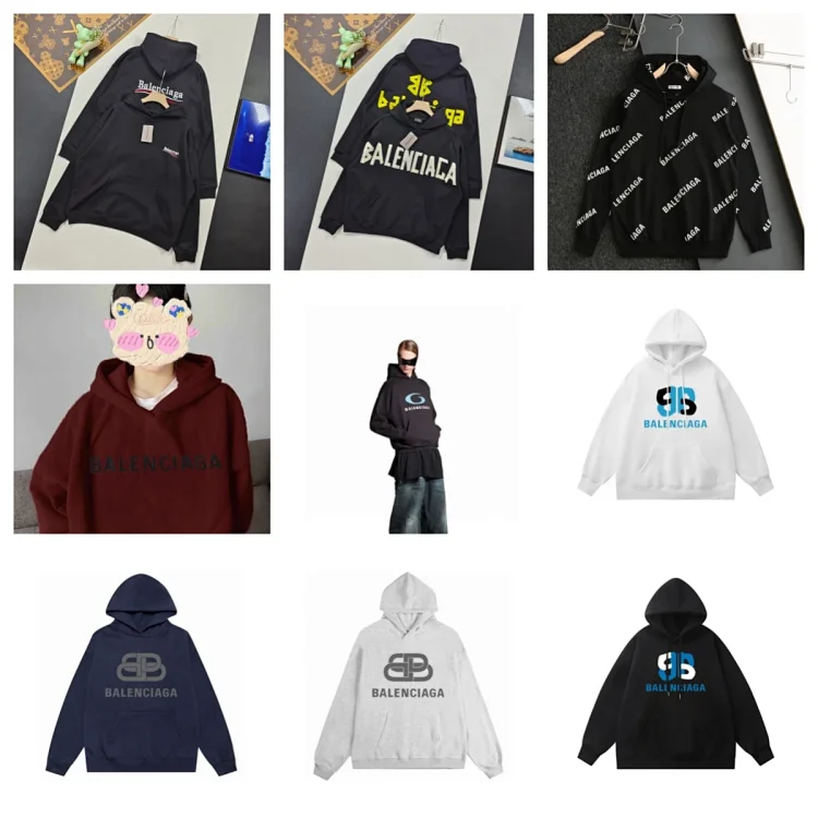 Balenciaga Logo Hoodie styles