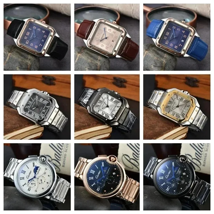 Cartier Santos and Pasha Watches sty Electronics