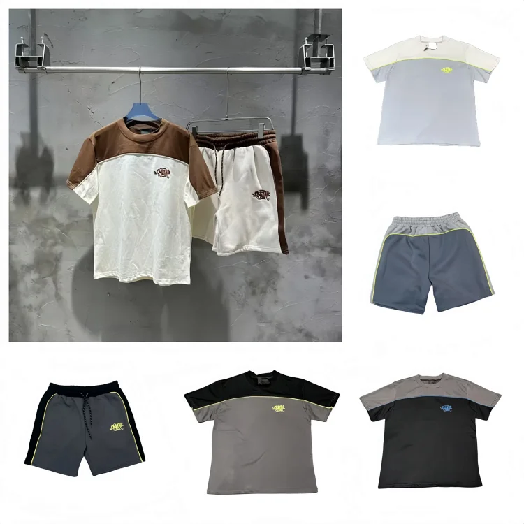 Syna World Colorblock T-Shirt Shorts Set