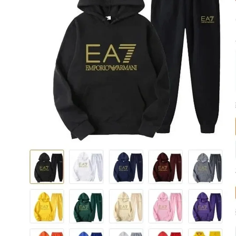 EMPORIO ARMANI Set Sportswear Pants Hoodie