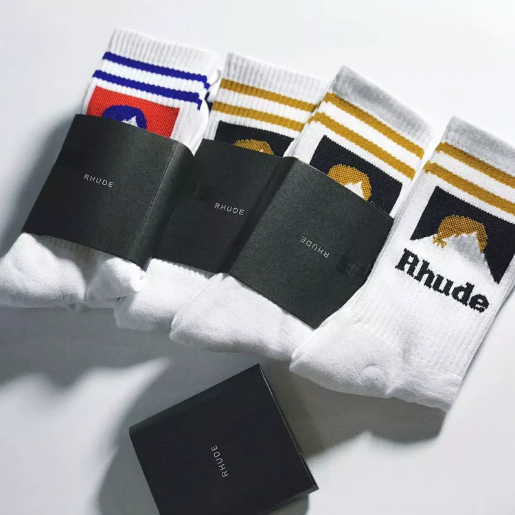 Rhude Classic Socks Set styles Accessory