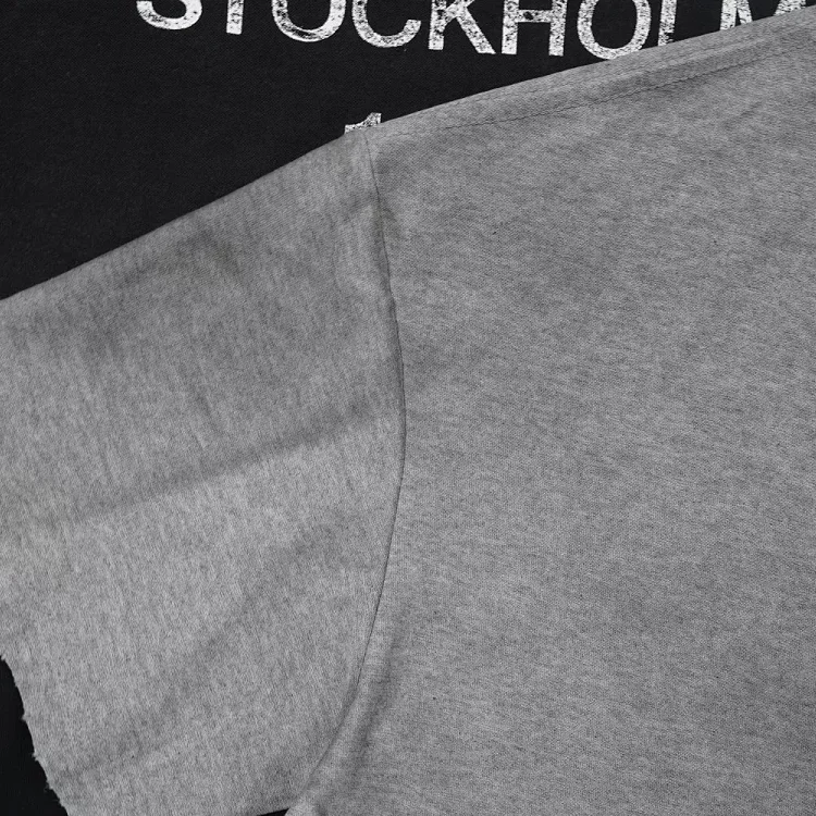 Stockholm Grey Casual T-Shirt for Men
