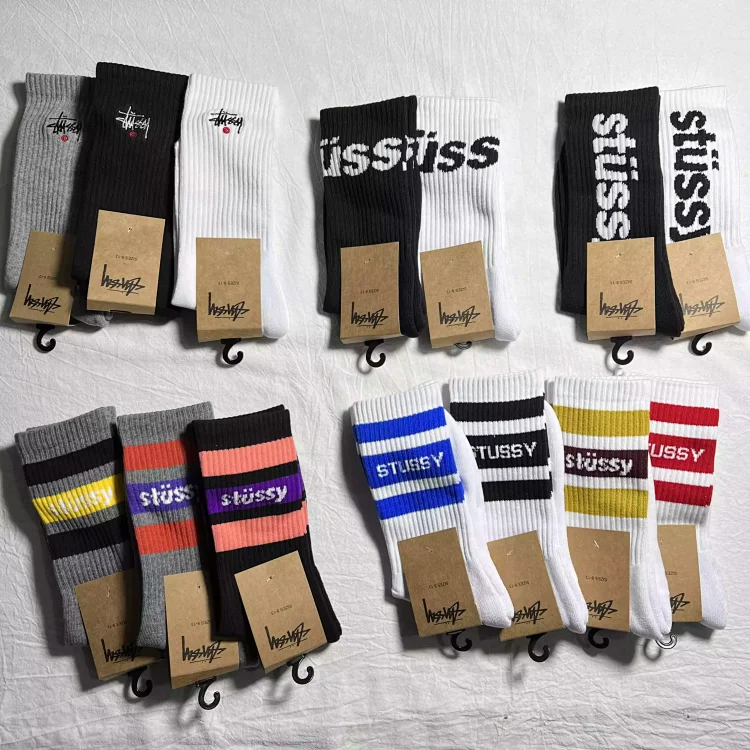 Stussy Classic Logo Socks style Accessory