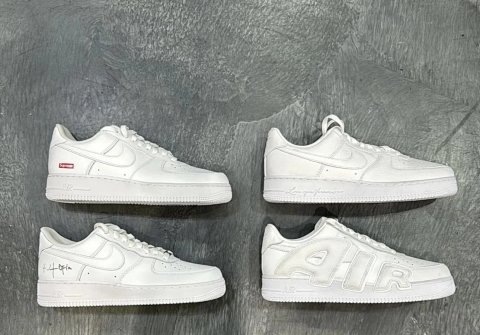 OWF r F0rce 1 White Compilati Sneakers