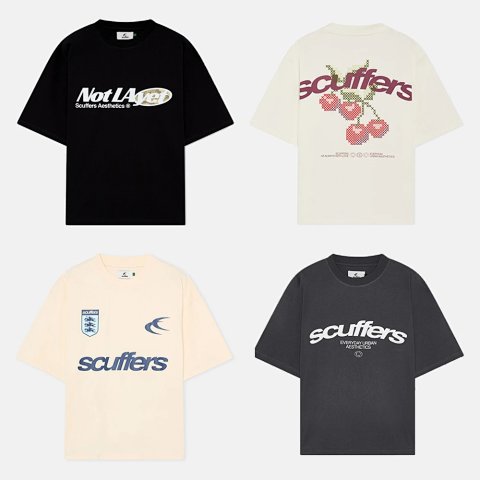 scuffers SS26 Boxy Tričko